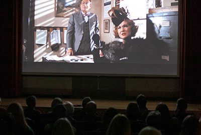 Guests enjoying a film at BIMA.