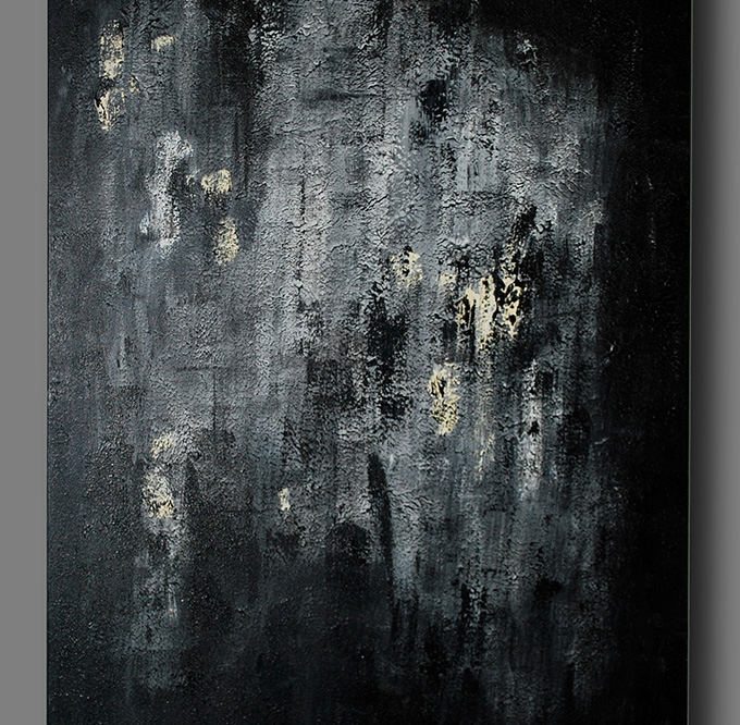 Earnest D. Thomas Old Souls acrylic on canvas, 48h x 30l inches Courtesy of the Artist