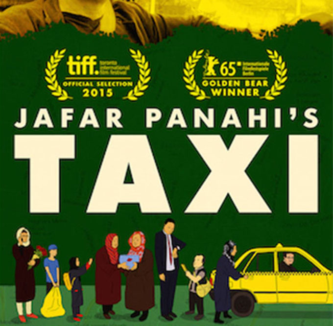 Jafar Panahi's Taxi poster