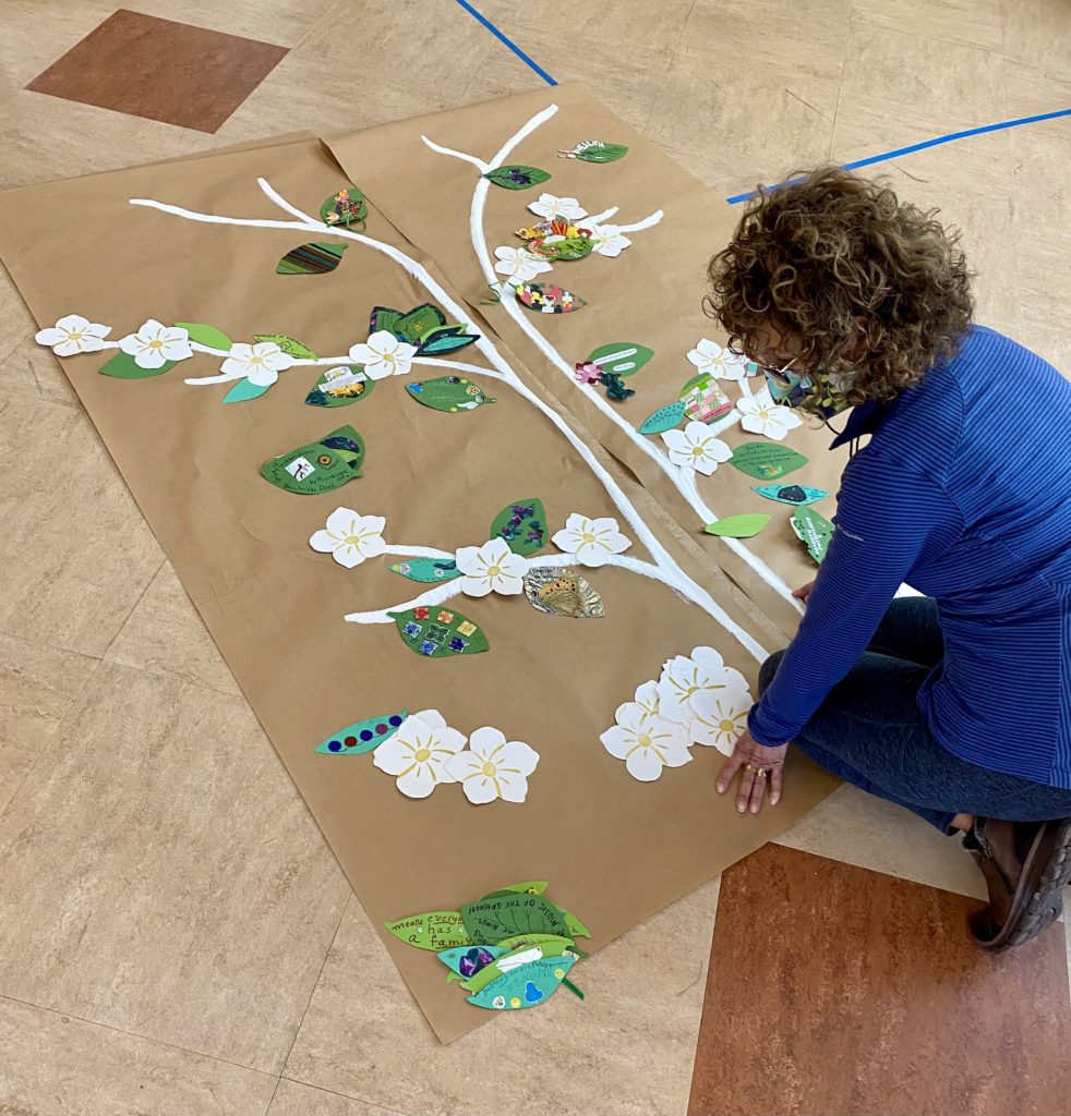 Piecing together Dogwood Dreams