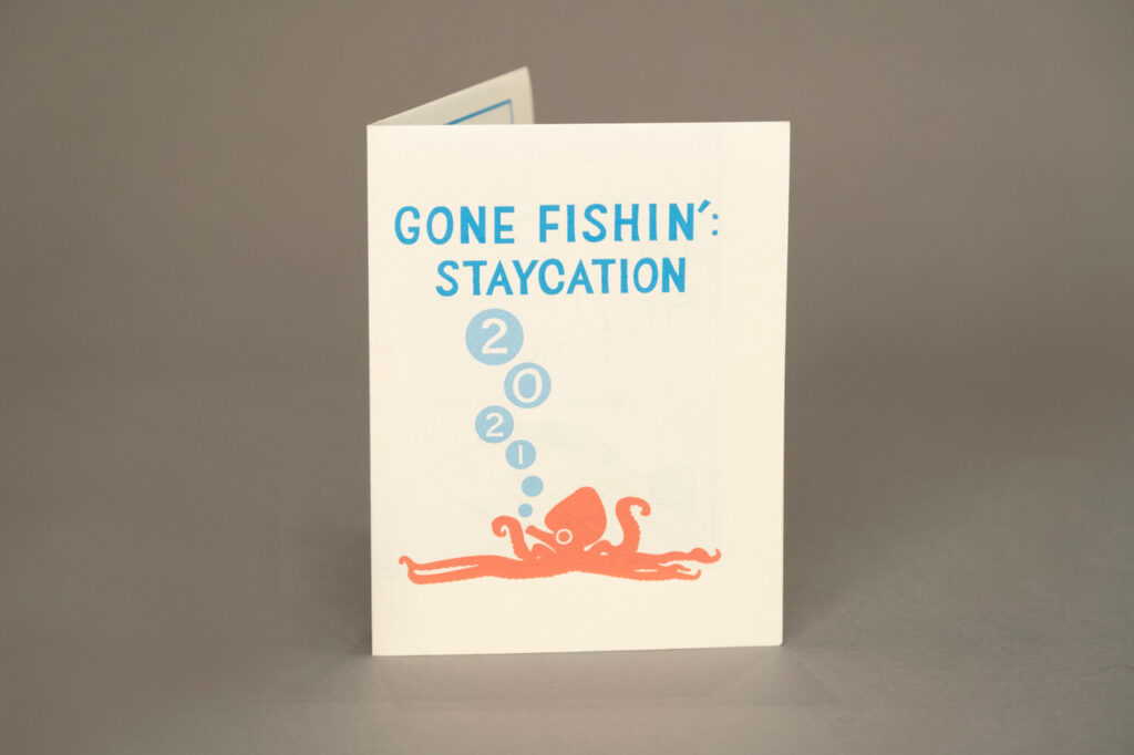 Akusa Ohsawa, Gone Fishin’: Staycation