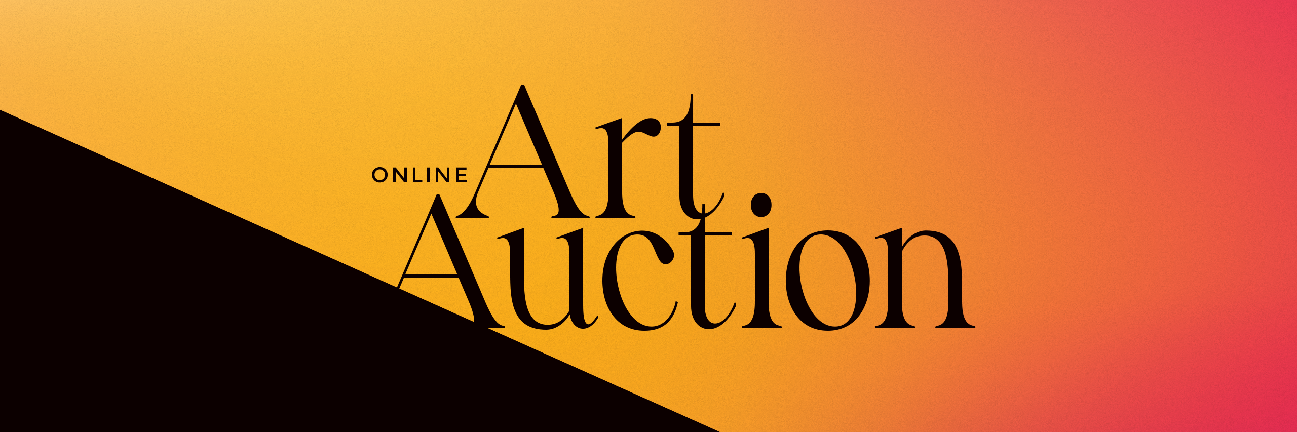 Online Art Auction 2022 header